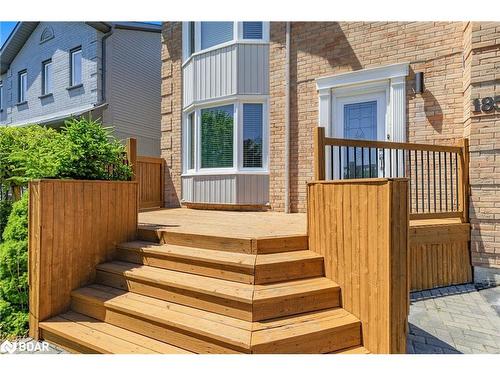 185 Cardinal Street, Barrie, ON - Outdoor With Deck Patio Veranda With Exterior