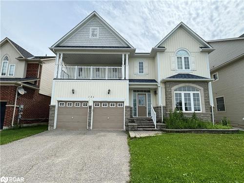 131 Prince William Way, Barrie, ON - Outdoor With Balcony With Facade