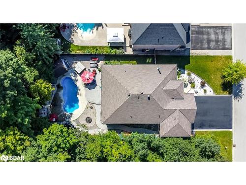 34 Camelot Square, Barrie, ON - Outdoor With In Ground Pool With View