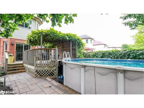 31 Allsop Crescent, Barrie, ON - Outdoor With Above Ground Pool With Exterior