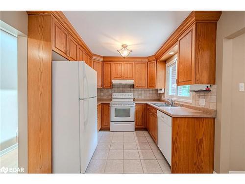 295 Duckworth Street, Barrie, ON - Indoor Photo Showing Kitchen With Double Sink