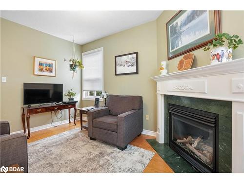 14 Meyer Avenue, Barrie, ON - Indoor Photo Showing Living Room With Fireplace