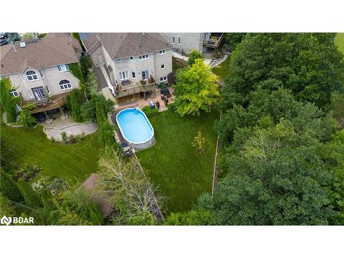32 Silvercreek Crescent, Barrie, ON - Outdoor With Above Ground Pool