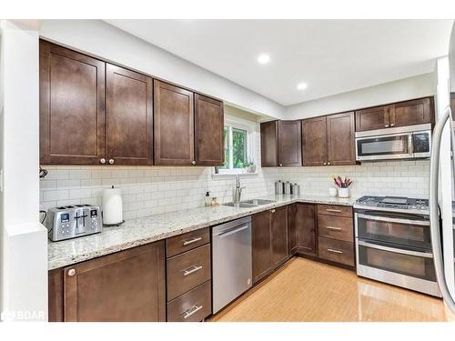 174 Codrington Street, Barrie, ON - Indoor Photo Showing Kitchen With Stainless Steel Kitchen With Double Sink