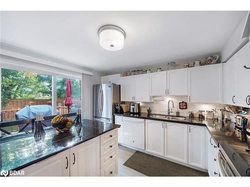 4 Ginger Drive, Barrie, ON - Indoor Photo Showing Kitchen With Double Sink