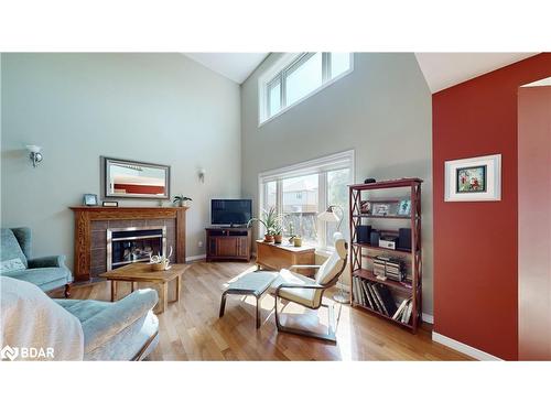 33 Brown Street, Guelph, ON - Indoor Photo Showing Living Room With Fireplace