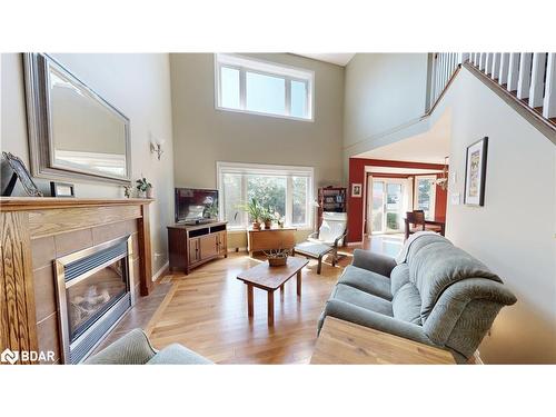 33 Brown Street, Guelph, ON - Indoor Photo Showing Living Room With Fireplace