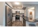 405-302 Essa Road, Barrie, ON  - Indoor Photo Showing Kitchen With Stainless Steel Kitchen With Double Sink With Upgraded Kitchen 