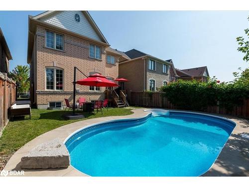 1327 Hunter Street, Innisfil, ON - Outdoor With In Ground Pool With Deck Patio Veranda With Backyard