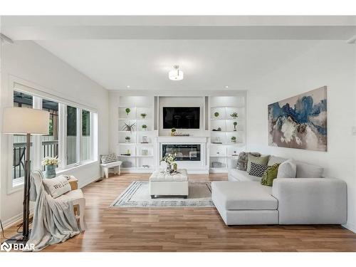 56 Cannery Drive, St. Davids, ON - Indoor Photo Showing Living Room With Fireplace