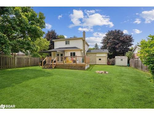 23 Metcalf Crescent, New Tecumseth, ON - Outdoor With Deck Patio Veranda With Backyard With Exterior