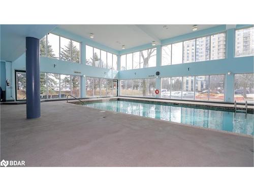 1603-75 Ellen Street, Barrie, ON - Indoor Photo Showing Other Room With In Ground Pool