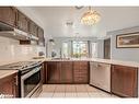 4 Whispering Pine Place, Barrie, ON  - Indoor Photo Showing Kitchen With Double Sink 