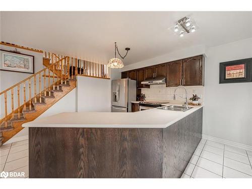 4 Whispering Pine Place, Barrie, ON - Indoor Photo Showing Kitchen With Double Sink