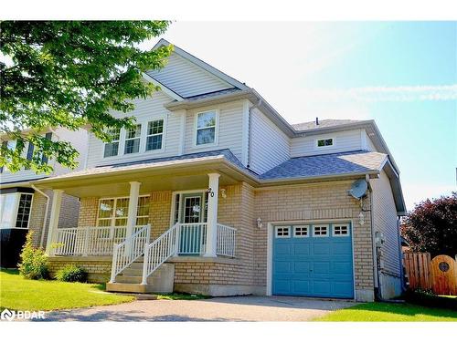 20 Cranberry Lane, Barrie, ON - Outdoor With Deck Patio Veranda With Facade