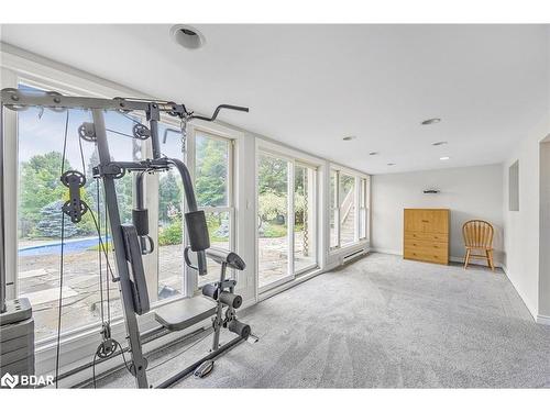 5992 Eighth Line, Erin, ON - Indoor Photo Showing Gym Room