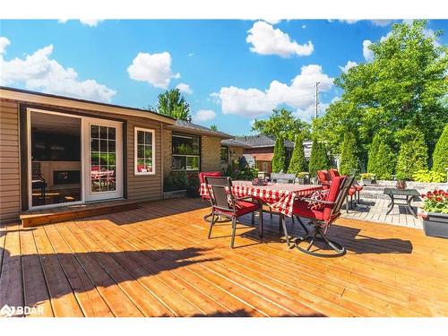 274 Edgehill Drive, Barrie, ON - Outdoor With Deck Patio Veranda