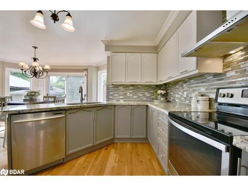 79 Maclaren Avenue, Barrie, ON - Indoor Photo Showing Kitchen With Upgraded Kitchen