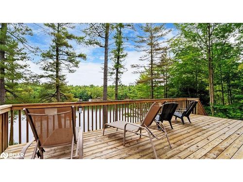 3413 Flat Rapids Lane, Severn, ON - Outdoor With Deck Patio Veranda