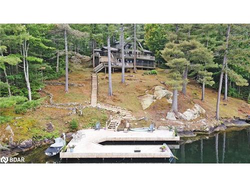 3413 Flat Rapids Lane, Severn, ON - Outdoor With Body Of Water