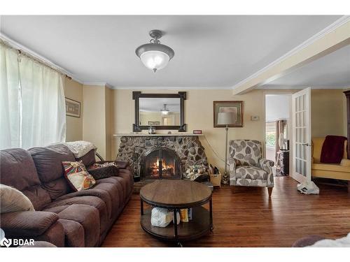 3098 Given Road, Cooksville, ON - Indoor Photo Showing Living Room With Fireplace