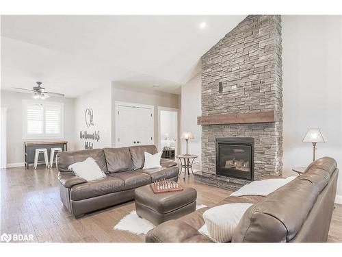 140 Centre Road, Madoc, ON - Indoor Photo Showing Living Room With Fireplace