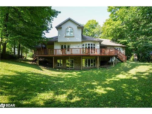 29 Glenhuron Drive, Springwater, ON - Outdoor With Deck Patio Veranda With Backyard