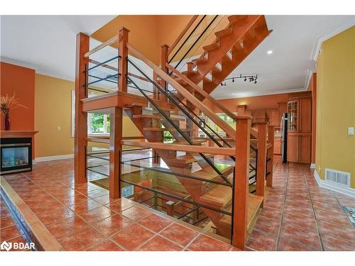 29 Glenhuron Drive, Springwater, ON - Indoor Photo Showing Other Room With Fireplace