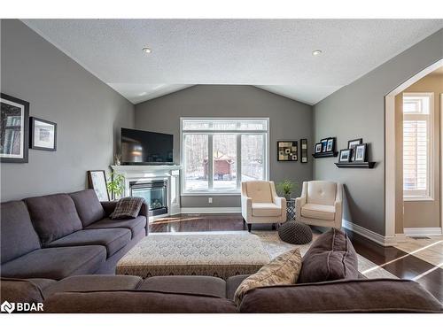 29 Stapleton Place, Barrie, ON - Indoor Photo Showing Living Room With Fireplace