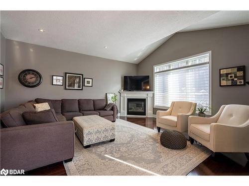 29 Stapleton Place, Barrie, ON - Indoor Photo Showing Living Room With Fireplace