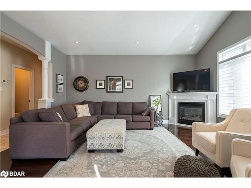 29 Stapleton Place, Barrie, ON - Indoor Photo Showing Living Room With Fireplace