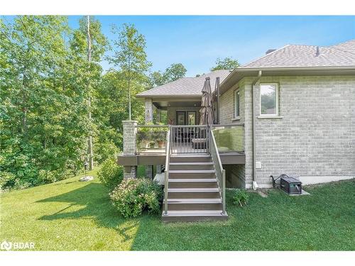 28 Timber Wolf Trail, Minesing, ON - Outdoor With Deck Patio Veranda