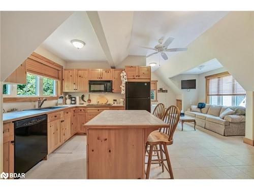 209 Bay Street Street, Shanty Bay, ON - Indoor Photo Showing Kitchen With Double Sink