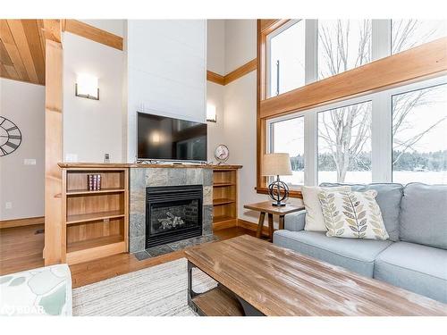 1B-1841 Muskoka Road 118 W, Bracebridge, ON - Indoor Photo Showing Living Room With Fireplace