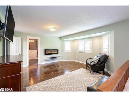 52 Thicketwood Avenue, Barrie, ON - Indoor Photo Showing Living Room With Fireplace