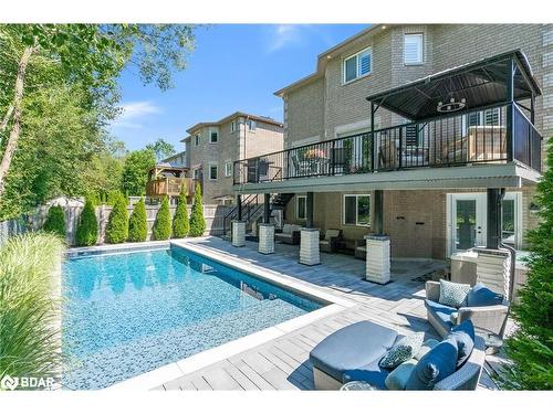 52 Thicketwood Avenue, Barrie, ON - Outdoor With In Ground Pool With Deck Patio Veranda