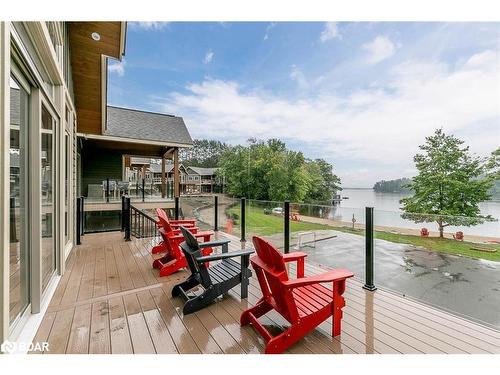 8-1841 Muskoka Road 118 W, Bracebridge, ON - Outdoor With Body Of Water With Deck Patio Veranda With Exterior