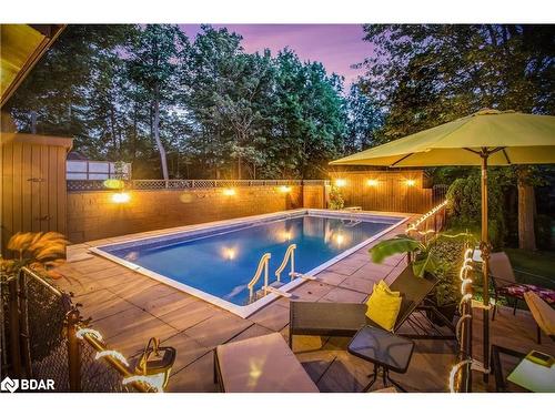 1009 Fairbairn Street, Peterborough, ON - Outdoor With In Ground Pool With Backyard