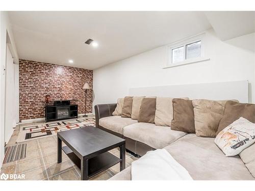 12 Chaucer Crescent, Barrie, ON - Indoor Photo Showing Living Room With Fireplace