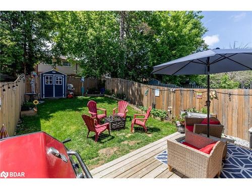 12 Chaucer Crescent, Barrie, ON - Outdoor With Deck Patio Veranda With Backyard