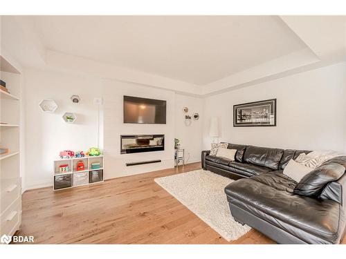 45 Pennell Drive, Barrie, ON - Indoor Photo Showing Living Room With Fireplace