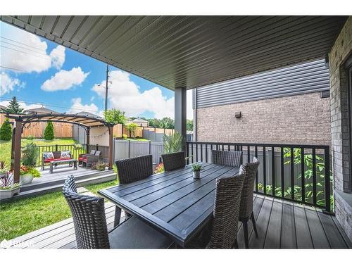 45 Pennell Drive, Barrie, ON - Outdoor With Deck Patio Veranda With Exterior