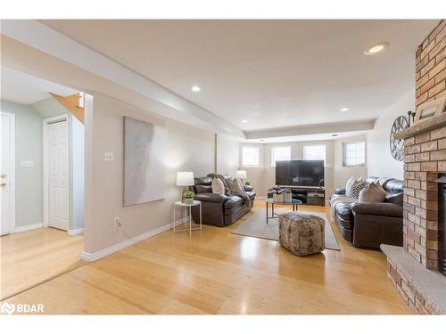 1600 Forster Avenue, Peterborough, ON - Indoor Photo Showing Living Room With Fireplace