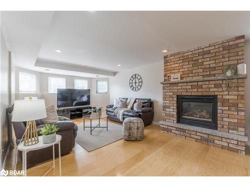 1600 Forster Avenue, Peterborough, ON - Indoor Photo Showing Living Room With Fireplace