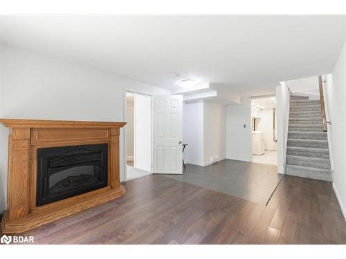 37 Loggers Run, Barrie, ON - Indoor Photo Showing Living Room With Fireplace