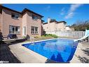 25 Keats Drive, Barrie, ON  - Outdoor With In Ground Pool With Deck Patio Veranda With Backyard 