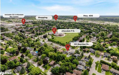 101 Bayview Drive, Barrie, ON - Outdoor With View