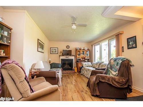 2704 Television Road, Peterborough, ON - Indoor Photo Showing Living Room With Fireplace