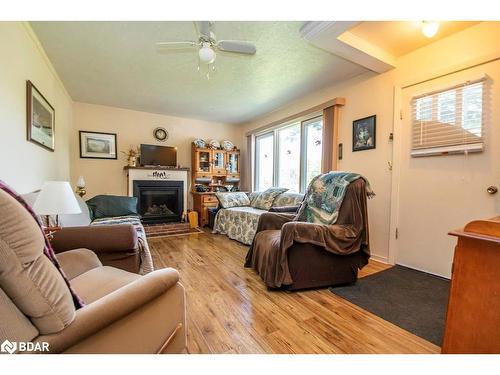 2704 Television Road, Peterborough, ON - Indoor Photo Showing Living Room With Fireplace