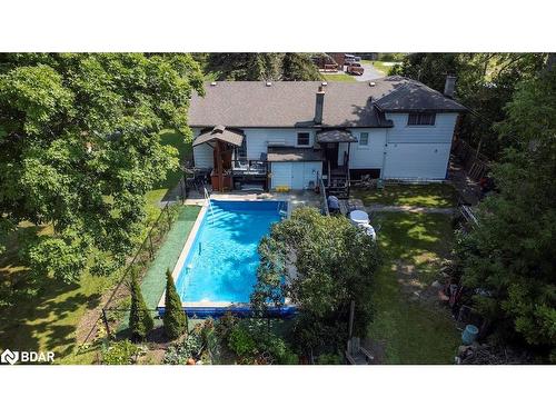 2704 Television Road, Peterborough, ON - Outdoor With In Ground Pool With Deck Patio Veranda